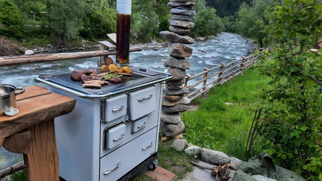 Chalet Passeier - River Saltusio Bagian luar foto